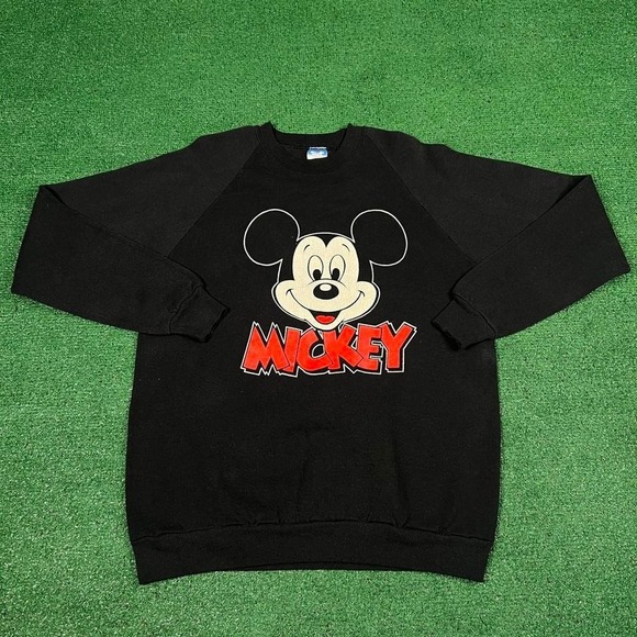 Vintage 1980s Disney Mickey Mouse Pullover Sweatshirt